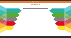 Desktop Screenshot of lapalmahola.de