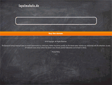 Tablet Screenshot of lapalmahola.de